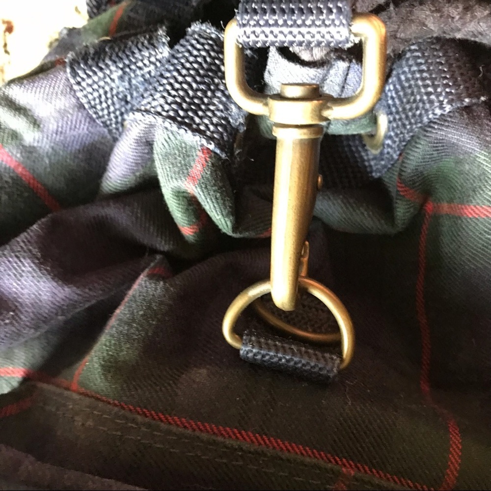 🇺🇸VINTAGE RARE Tommy Hilfiger Plaid Backpay - Picture 4 of 16